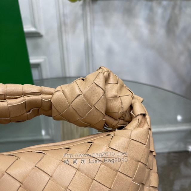 Bottega veneta高端女包 98080小號 寶緹嘉最新編織打結圓形hobo包 BVjodie新版本2代羊皮手工編織手腕包  gxz1374